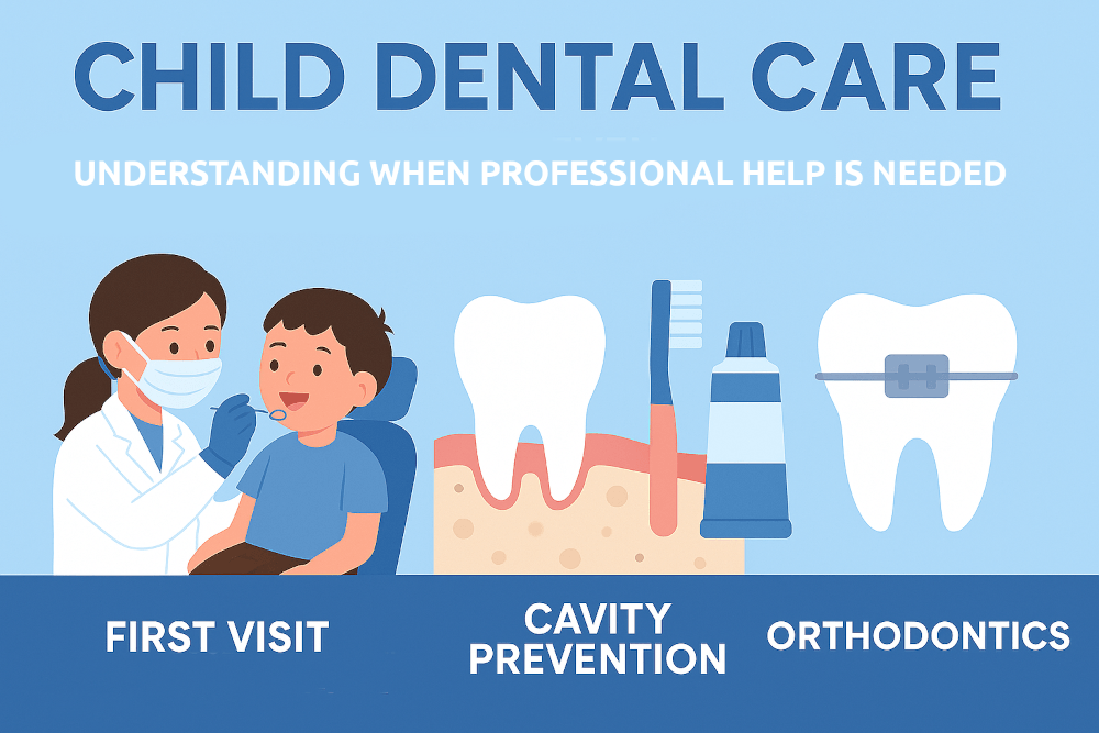 Child Dental Care: First Visit, Cavity Prevention, and Orthodontics