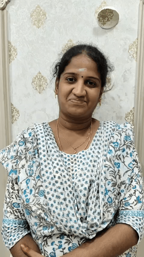 Mrs.Seetha Lakshmi  (age - 35y)